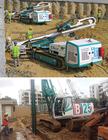 Casagrande Range of Civil Foundation Equipment