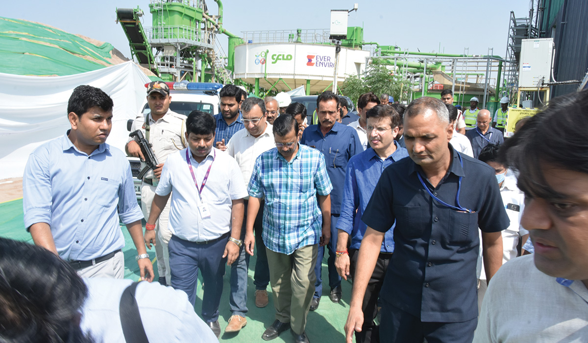 India’s largest Construction and Demolition (C&D) waste processing plant