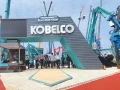 Kobelco's excavator with attachments - a multifunctional machine
