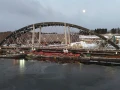 Portal North Bridge Project: Mammoet Transports Three 120-Meter Bridge Sections