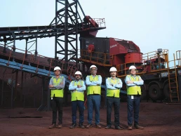 Sandvik Mobile Crushers Power Iron Ore Production at Penguin Trading & Agencies