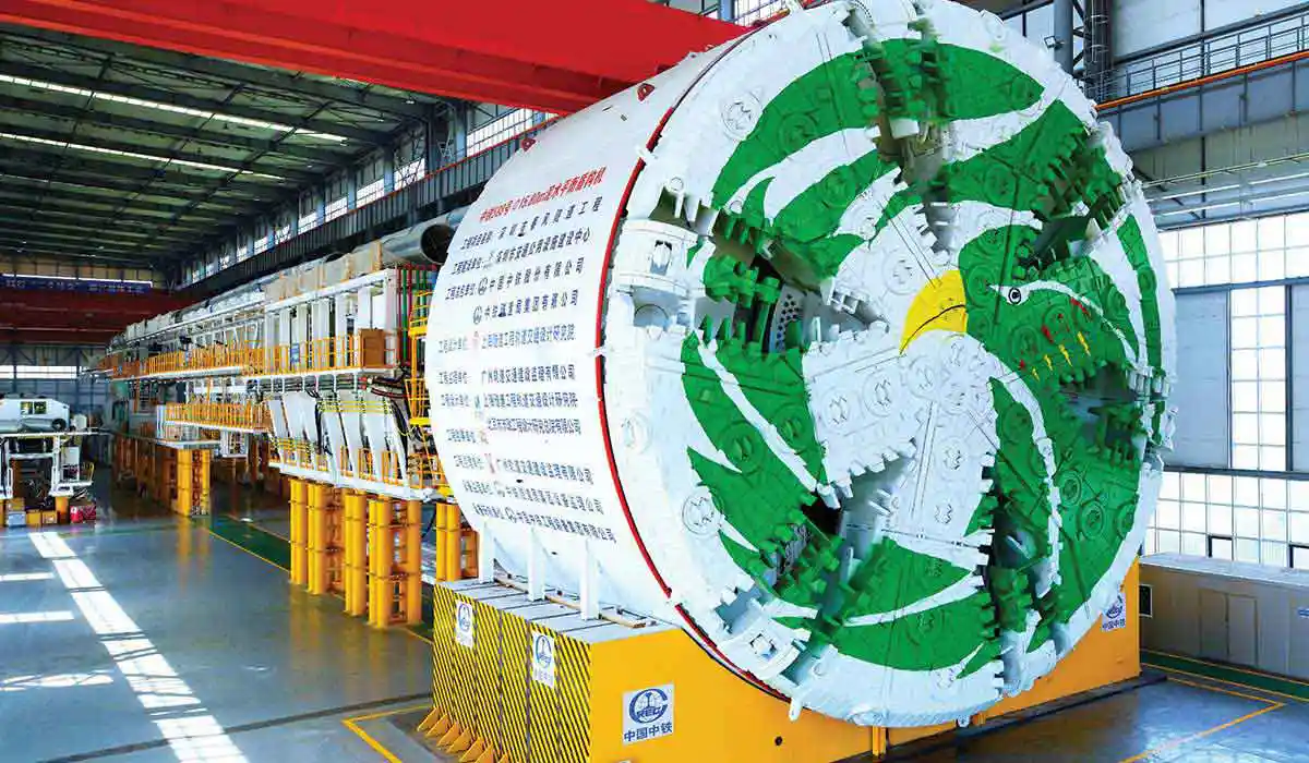 CREG Slurry TBM for Chunfeng Tunnel