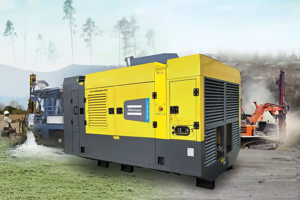 Atlas Copco Launches X-Air 850-290 Mobile Compressor