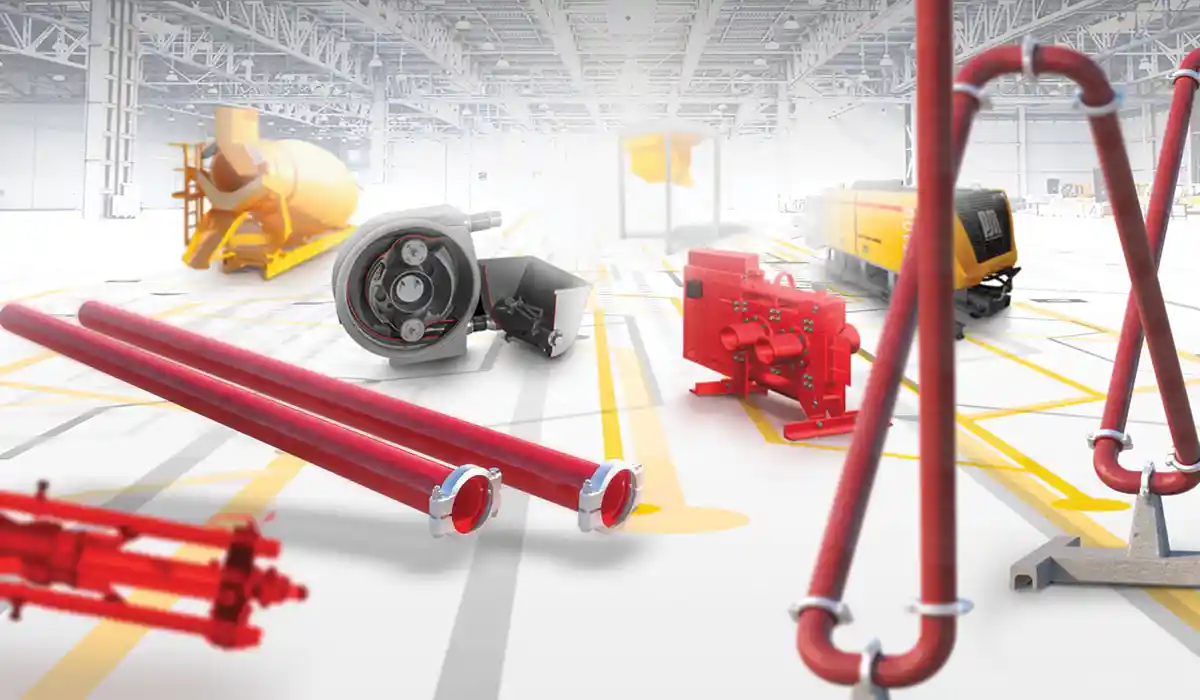 iONTRON Truck Mounted Concrete Pump