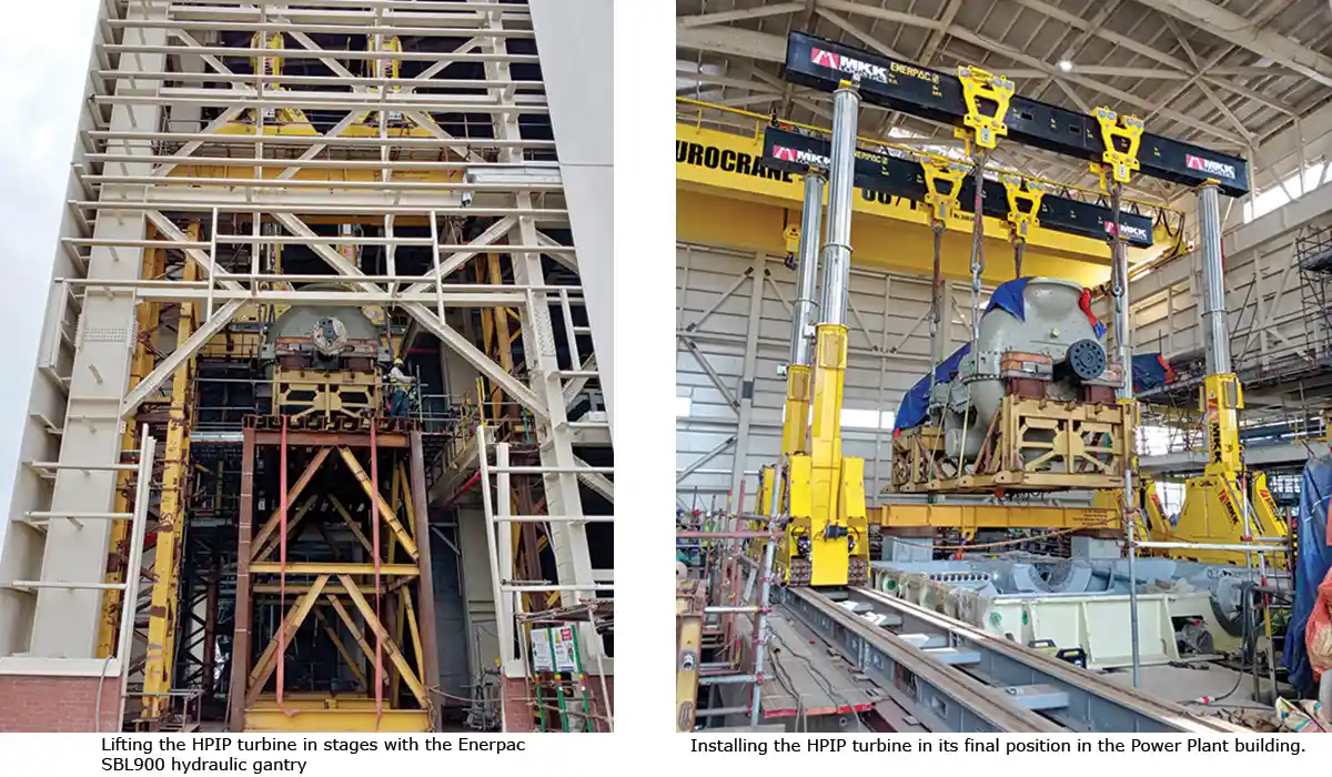 turbine and intermediate pressure (IP)