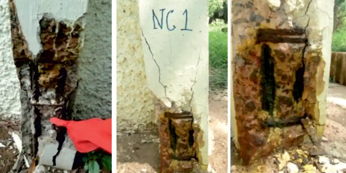 The technical service life of a reinforced concrete building