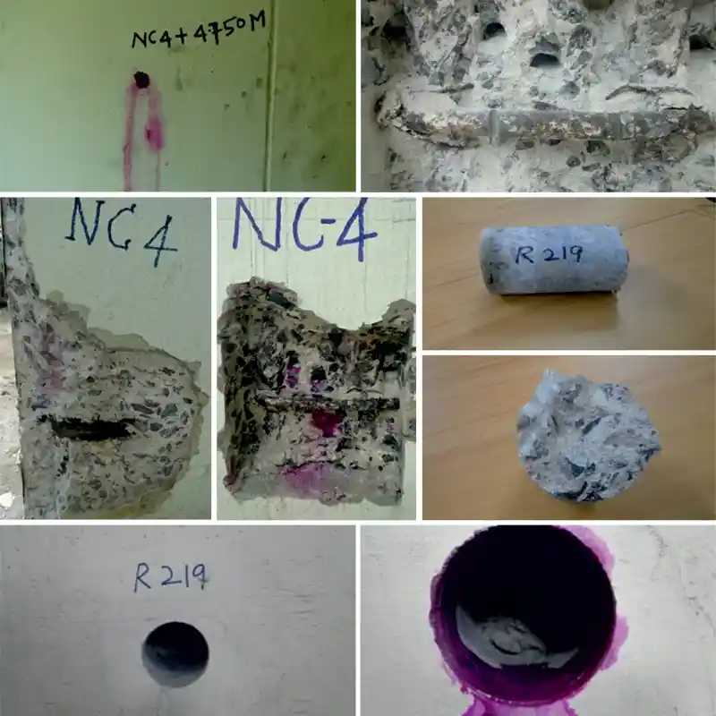 The technical service life of a reinforced concrete building