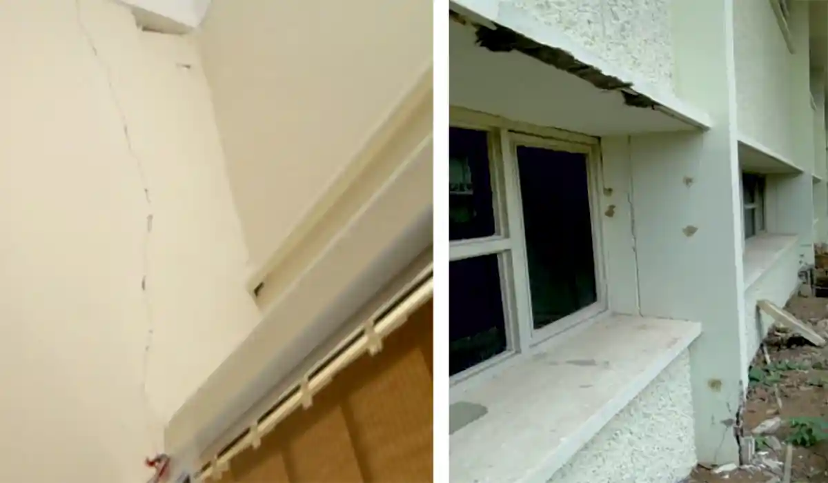 The technical service life of a reinforced concrete building