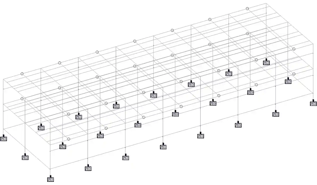 The technical service life of a reinforced concrete building