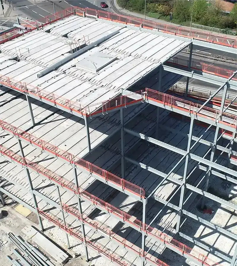 Industrial Building Adopting Structural Frames