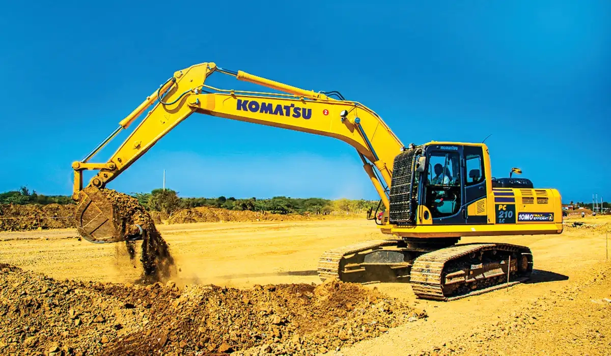 The latest KOMTRAX version offers web-based monitoring of Komatsu equipment