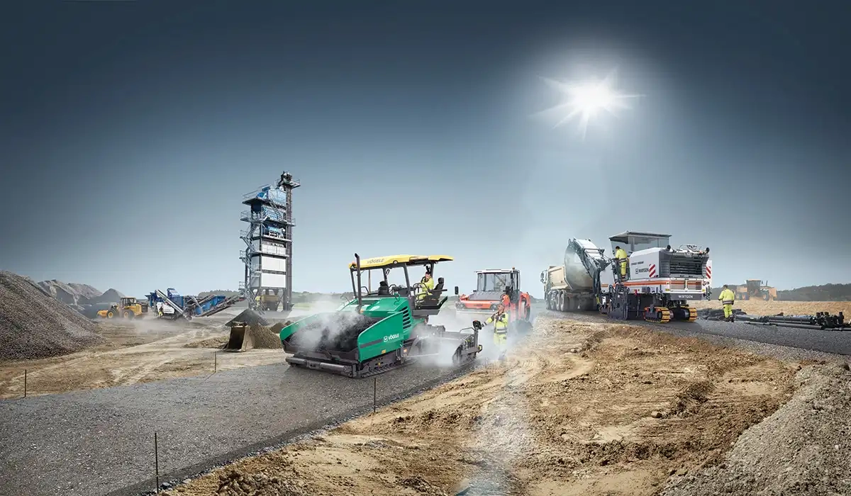 The Wirtgen Group launched electric machines