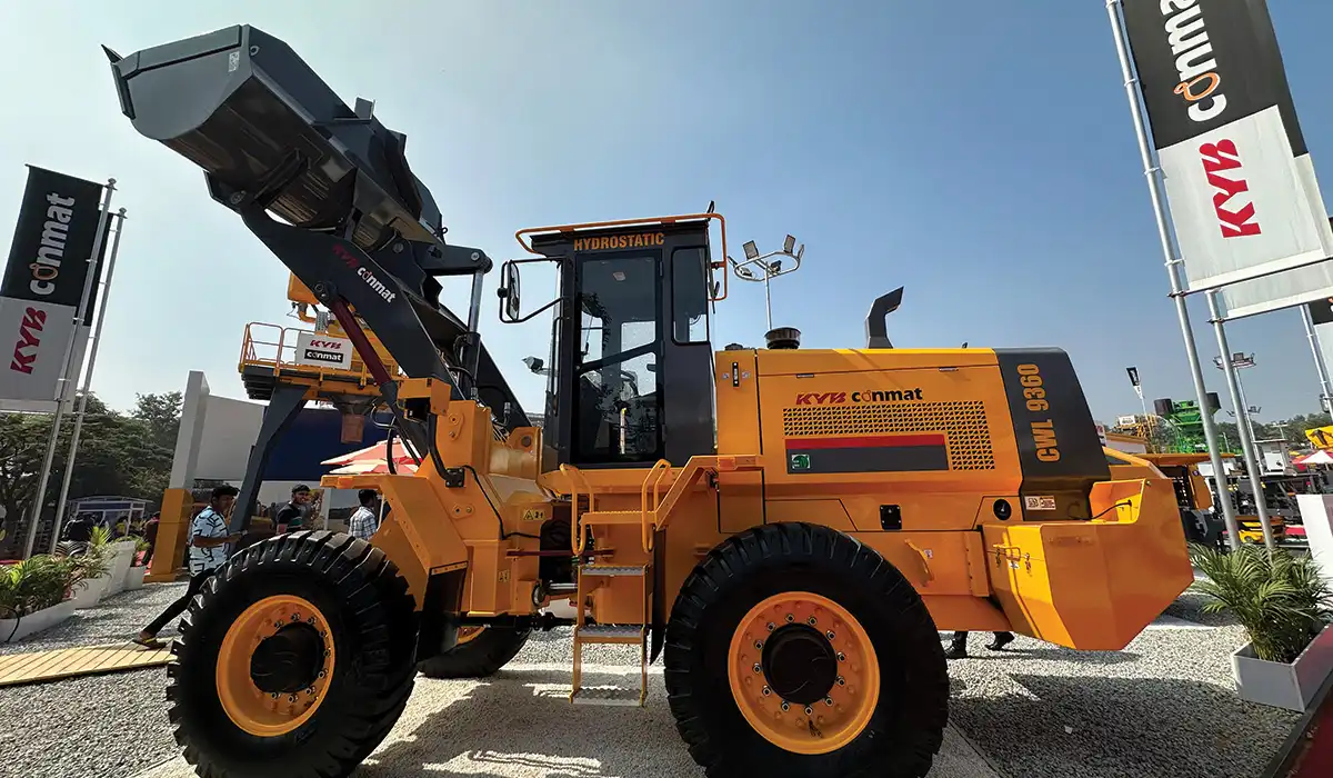 KYB Conmat is developing more and more innovative technologies and products