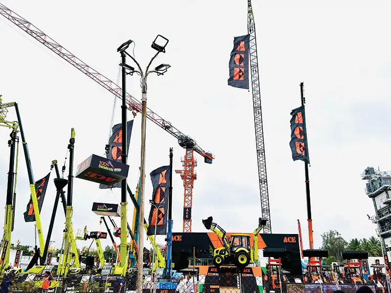 ACE Indian Construction Equipment manufacturing conglomerate