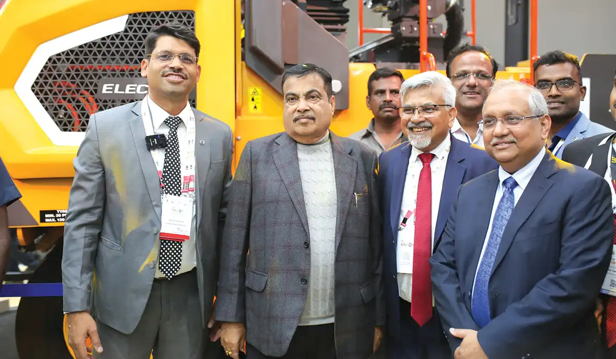 Volvo CE Volvo CE EC500 electric excavator