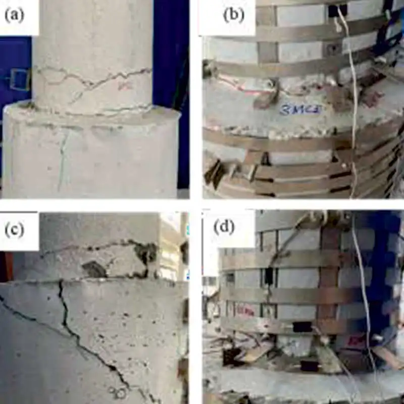 the rehabilitation of severely damaged bridge pier models