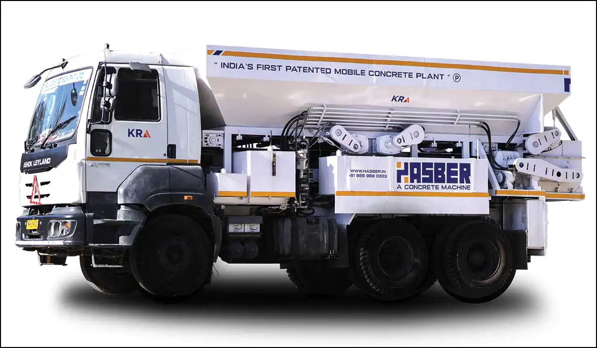 Hasber Concrete equipment manufacturers like Schwing Stetter, KYB Conmat, Fiori and Hasber