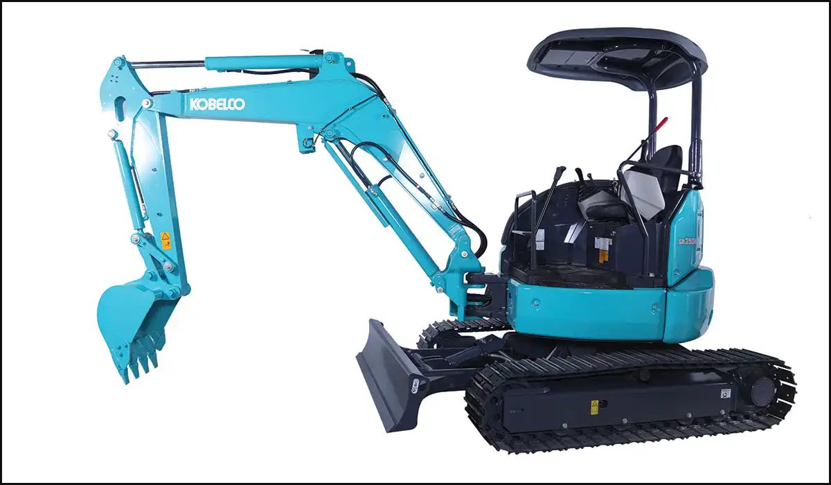 Kobelco manufactures a wide range of mini excavators