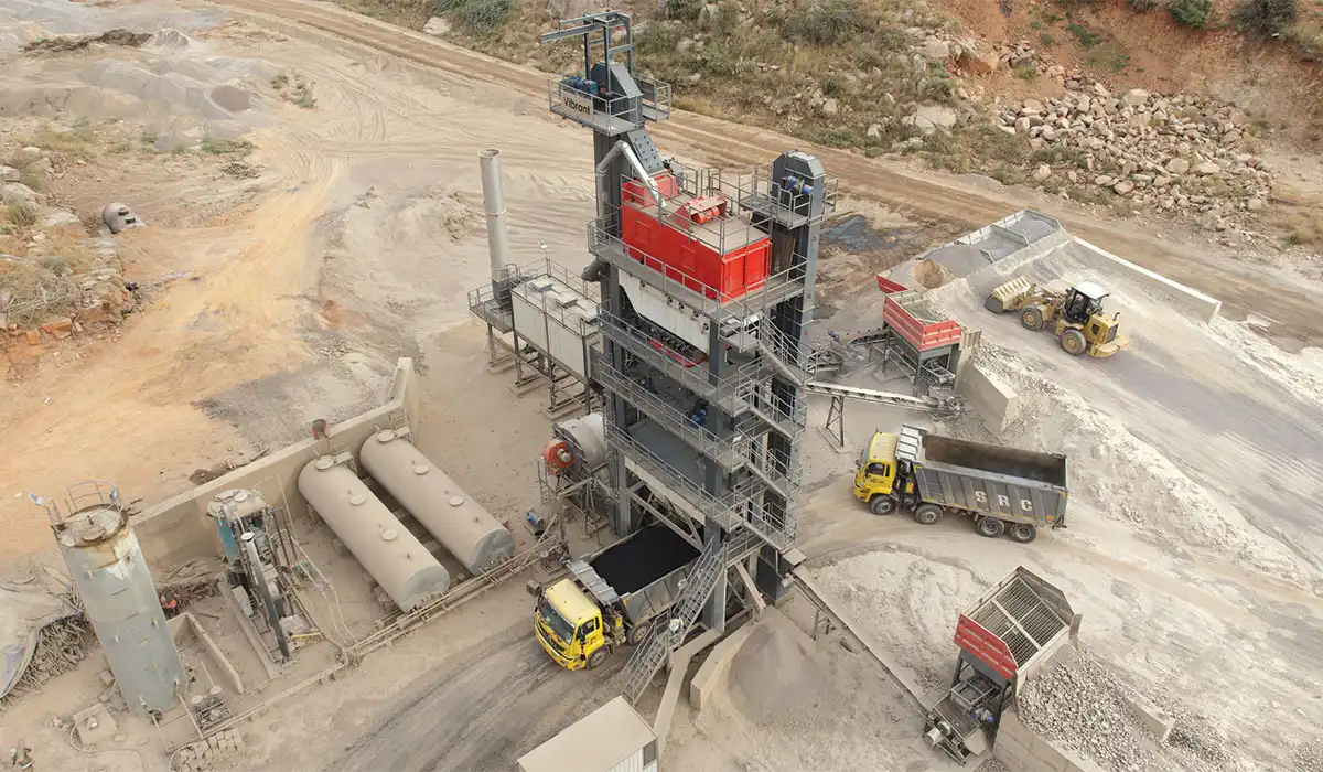 Vibrant Construction Equipments the demand for lower-capacity asphalt batch mix plants