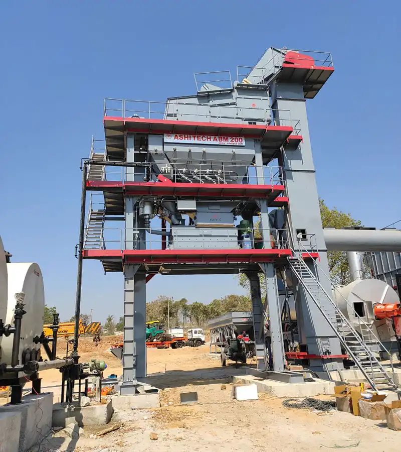 Ashitech Equipments Ashitech produces asphalt batch mix plants