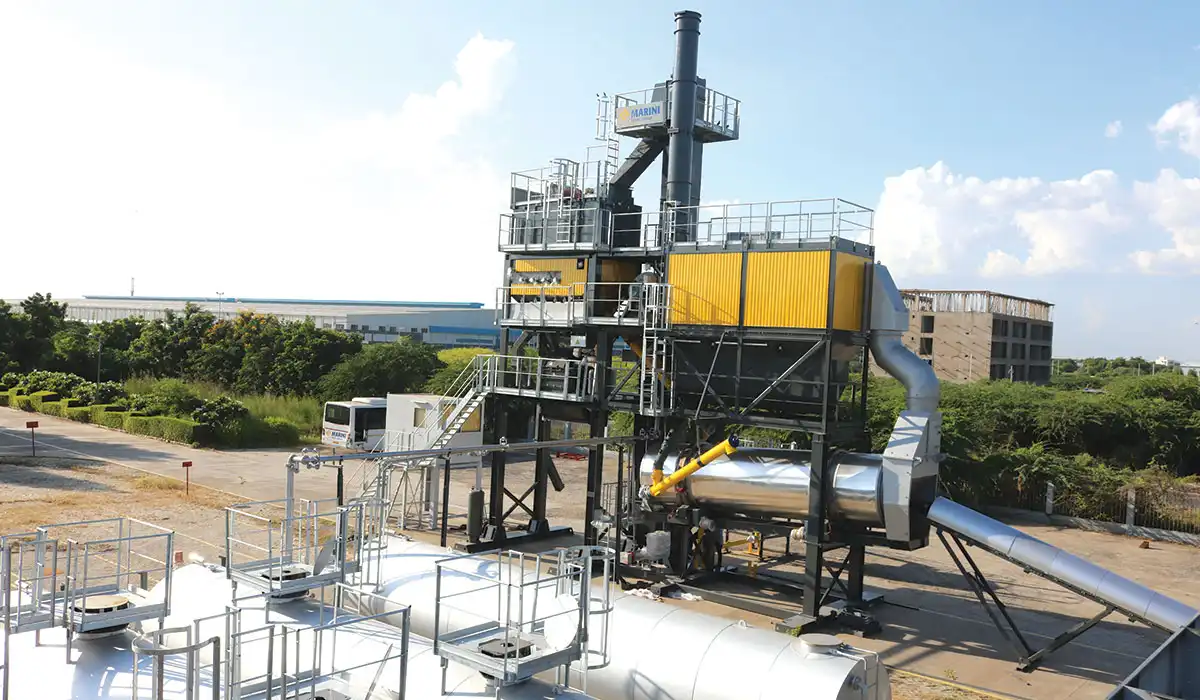 Fayat Marini asphalt batch mix plants