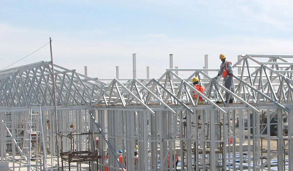Cold form steel is a dry construction system