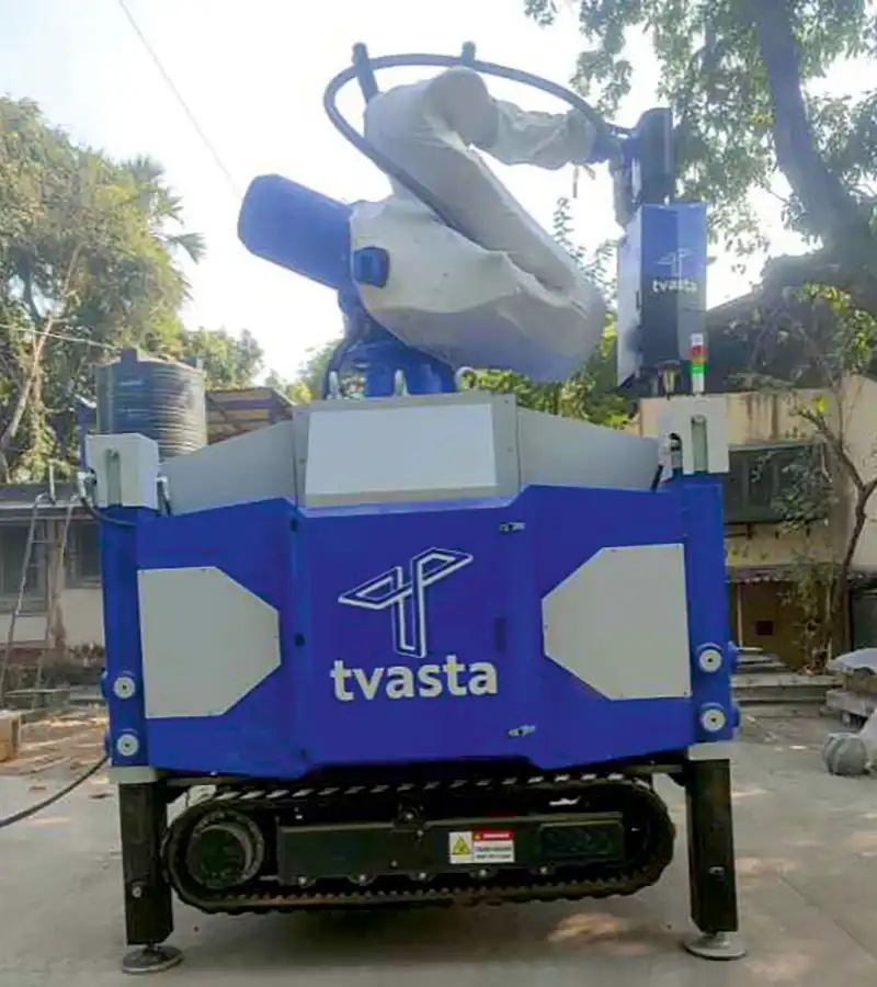 Concrete 3D printing technology