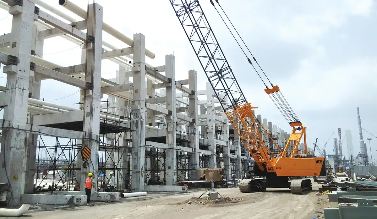 Construction equipment players in India