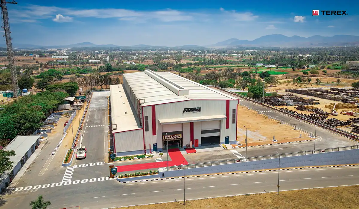 Terex India, a leader in materials processing equipment