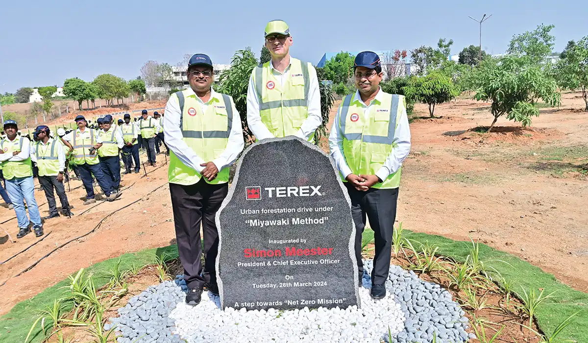 Terex India, a leader in materials processing equipment