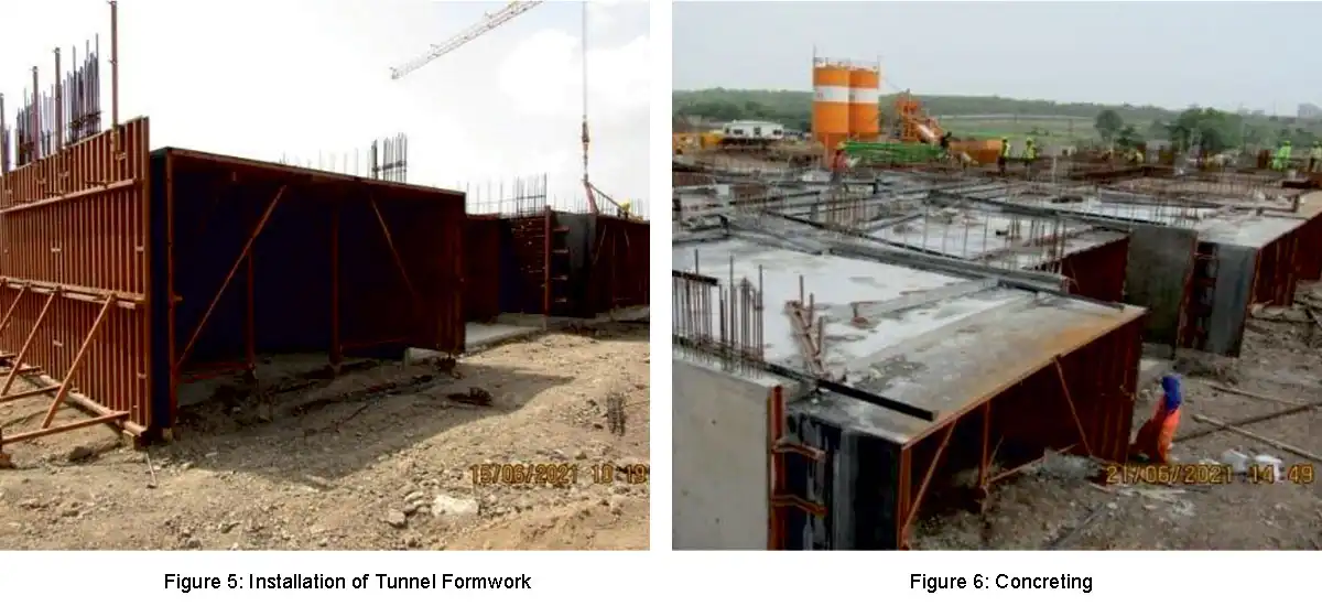 Tunnel formwork is customized engineering