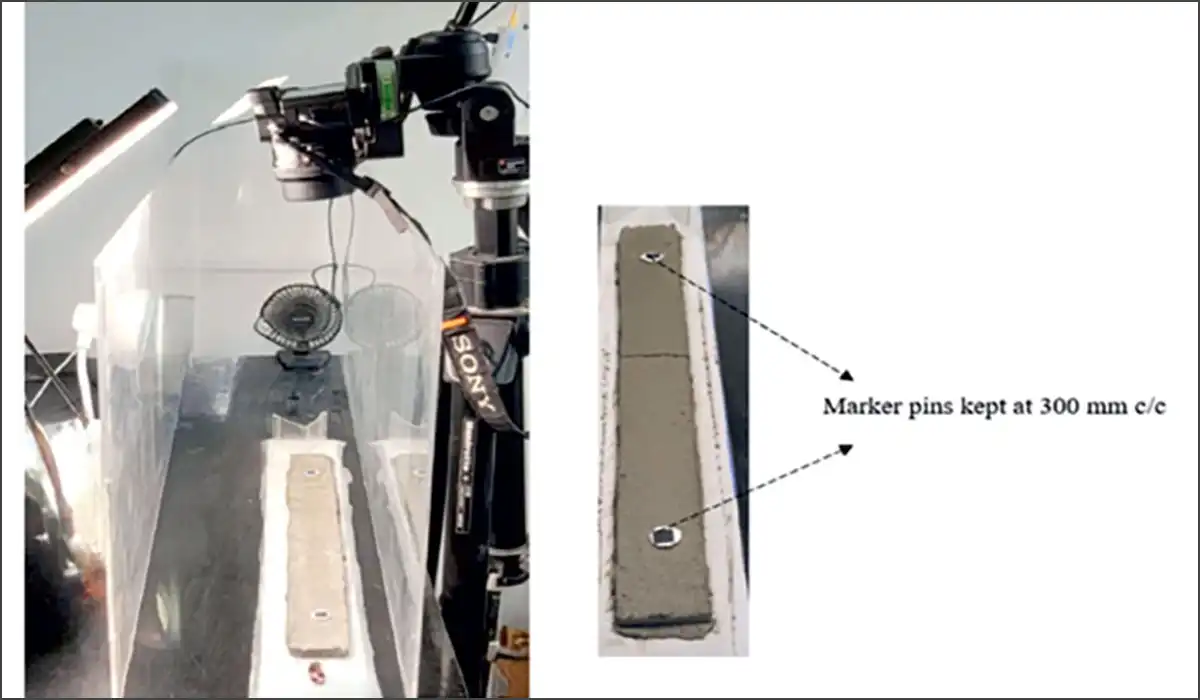 the early-age shrinkage measurement based on DIC