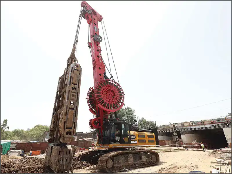 Sany India have rope suspended Grab SH500