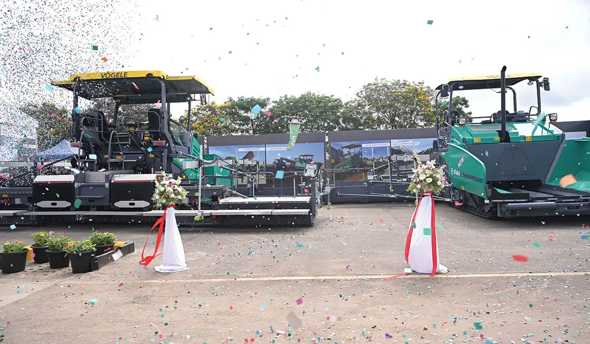 VOGELE pavers in India WIRTGEN GROUP has announced the launch of two new universal class VÖGELE pavers