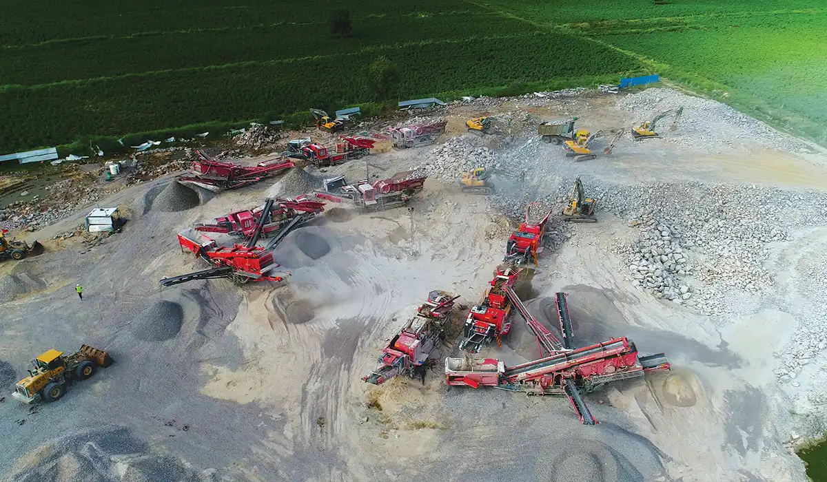 Construction and Demolition (C&D) waste processing