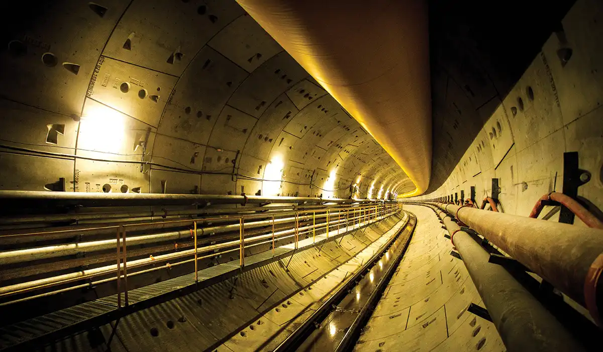 India's infrastructure landscape Tunnelling has played a crucial role in shaping India's infrastructure landscape