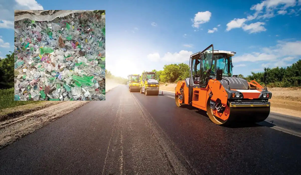 Raw material for road construction