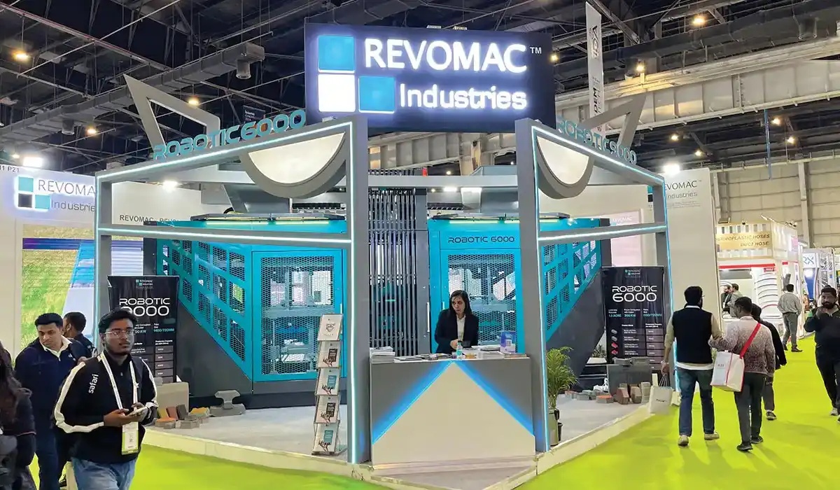 Hollow and Paver blocks machinery making specialist Revomac