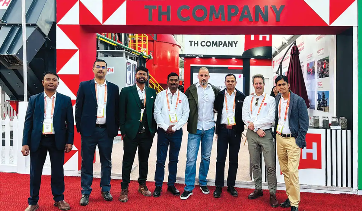 TH Company Stall TH Company’s M-Sand washing solutions and thickener