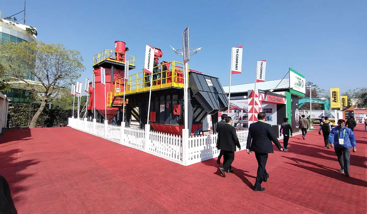 TH Company’s M-Sand washing solutions and thickener