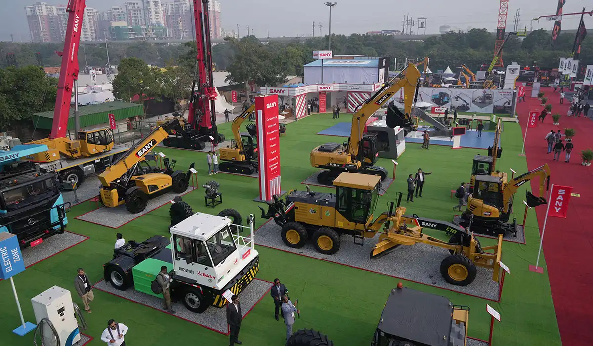 SANY India SANY India, a leading manufacturer of construction equipment