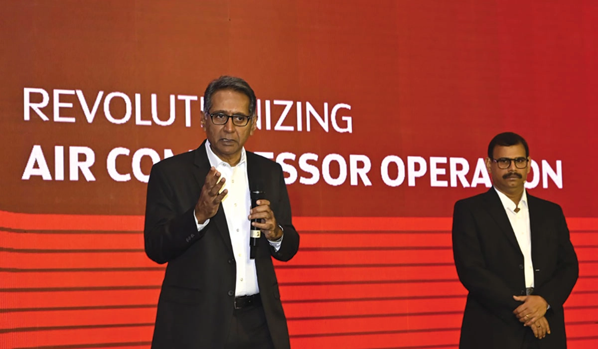 Dr. Jairam Varadaraj and Dr. Venu Madhav ELGi Equipment’s