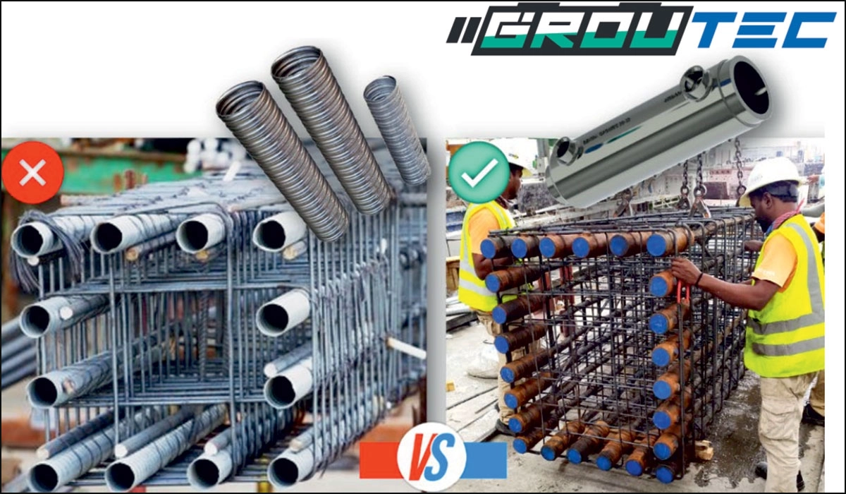 Precast Construction Dextra’s Groutec Precast Couplers