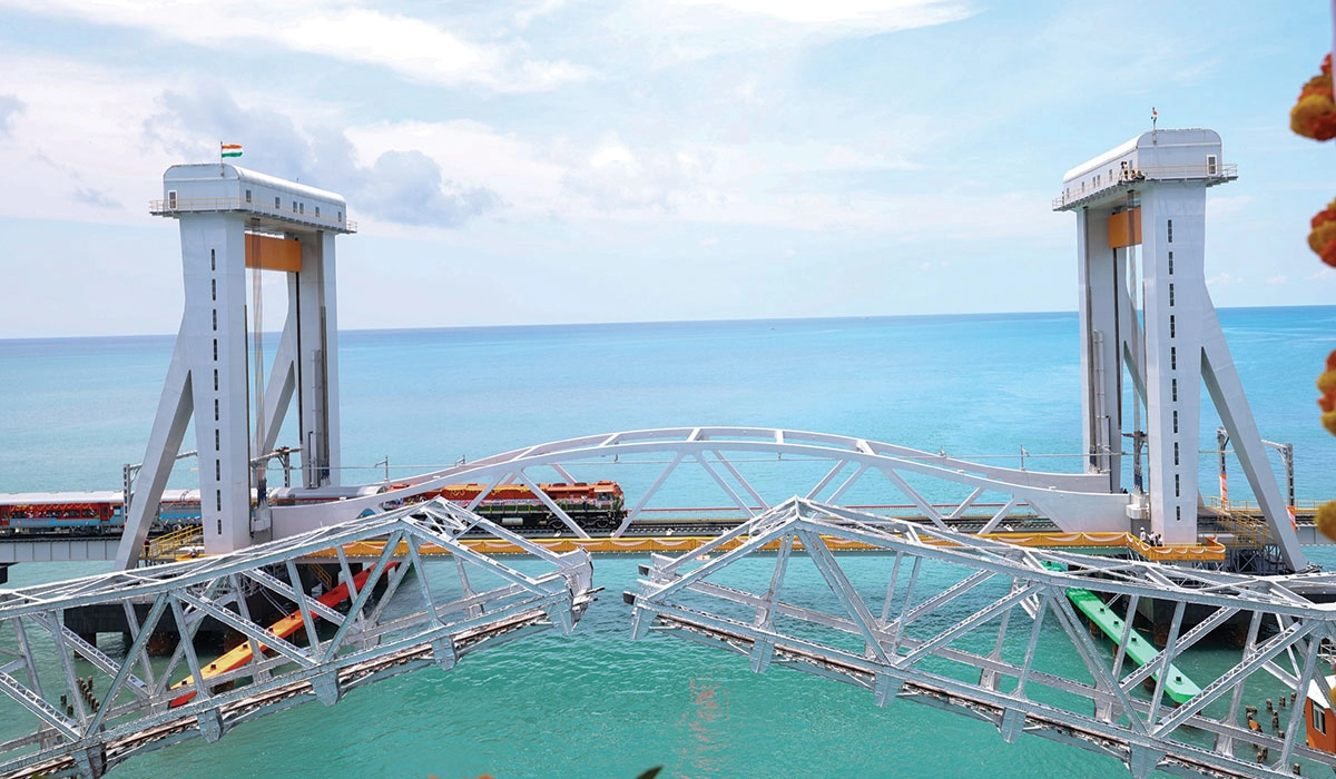 India’s First Vertical-Lift Sea Bridge