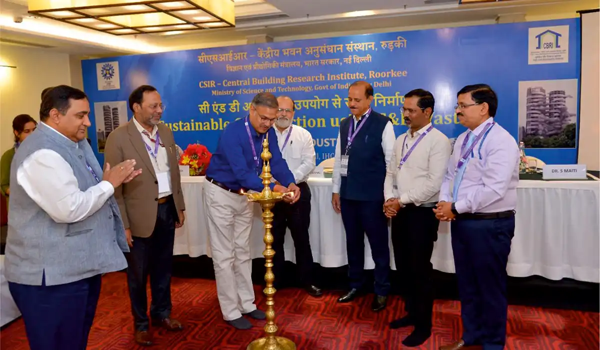 The Industry Meet organized by CSIR-CBRI