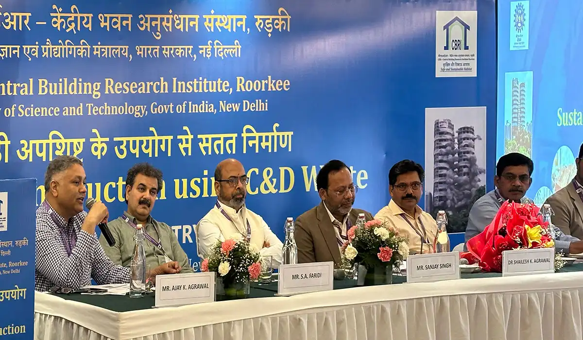 The Industry Meet organized by CSIR-CBRI