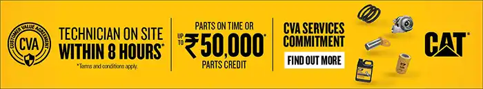 CAT Services Commitment - Technician on site within 8 hours