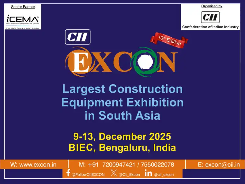9th - 13th December 2025 - Bangalore International Exhibition Centre (BIEC), Bengaluru, India