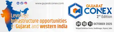 9th to 11th October, 2025 at Helipad Exhibition Centre, Gandhinagar, Gujarat