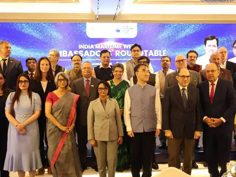 The Ministry of Ports, Shipping and Waterways (MoPSW) hosted the Ambassadors’ Roundtable Meet in Delhi